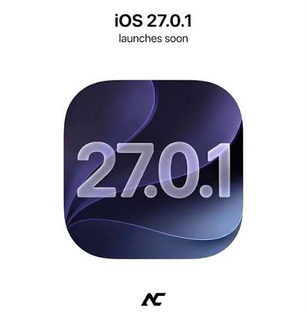 iOs 27.0.1 déja sortie !!!